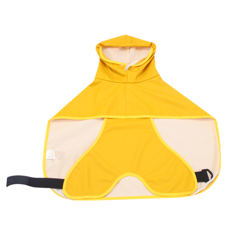 Lovinpet Yellow Dog Raincoat - Waterproof & Windproof Poncho for Small to Large Breeds