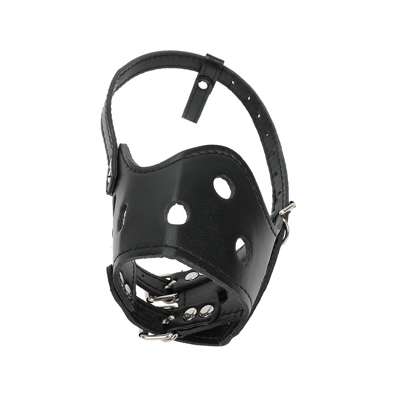 Pet supplies dog outing mask muzzle adjustable breathable