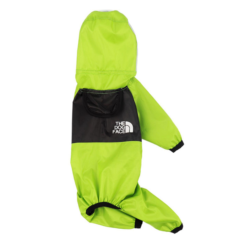 Pet dog four-legged raincoat small and medium-sized dogs waterproof windproof cloak Shiba Inu poncho Teddy pastoral dog windcheater