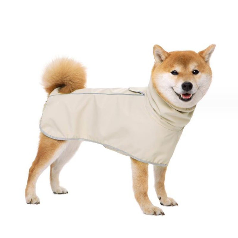 Waterproof Dog Raincoat with Hood | Large & Medium Sizes | Outdoor Poncho for Labrador, Golden Retriever, Corgi