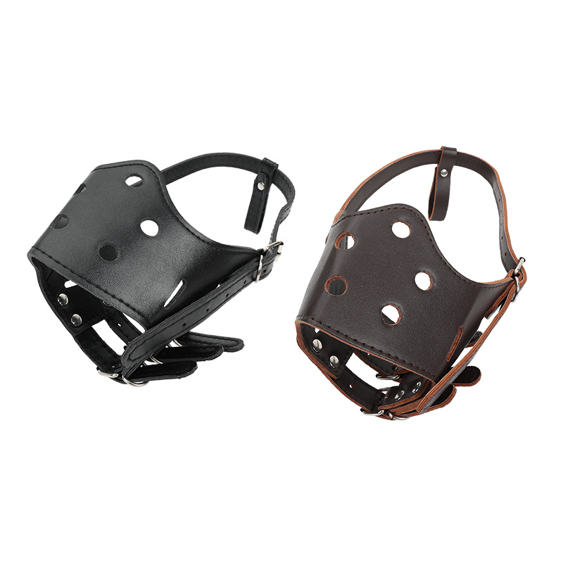 Pet supplies dog outing mask muzzle adjustable breathable