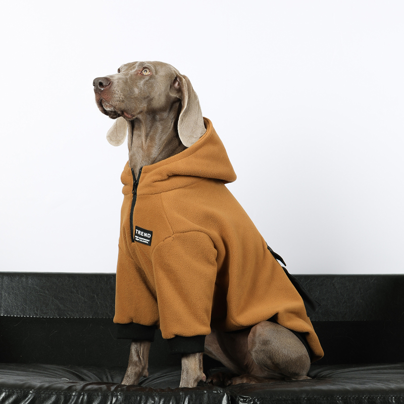 Fashionable Warm Winter Hoodies for Large Dogs - Golden Retriever, Labrador, Border Collie