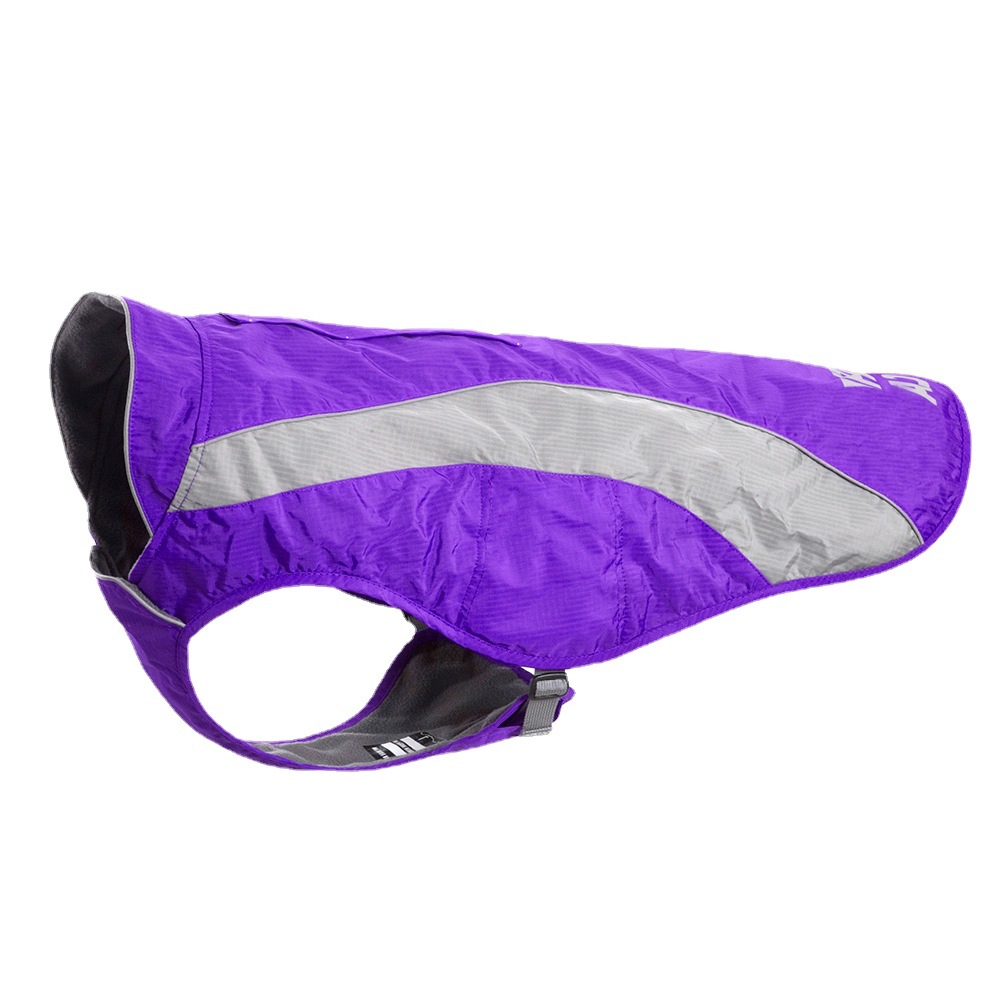 Dog quick-drying shell jacket large pet golden retriever Labrador thin with traction rope ring fluff vest