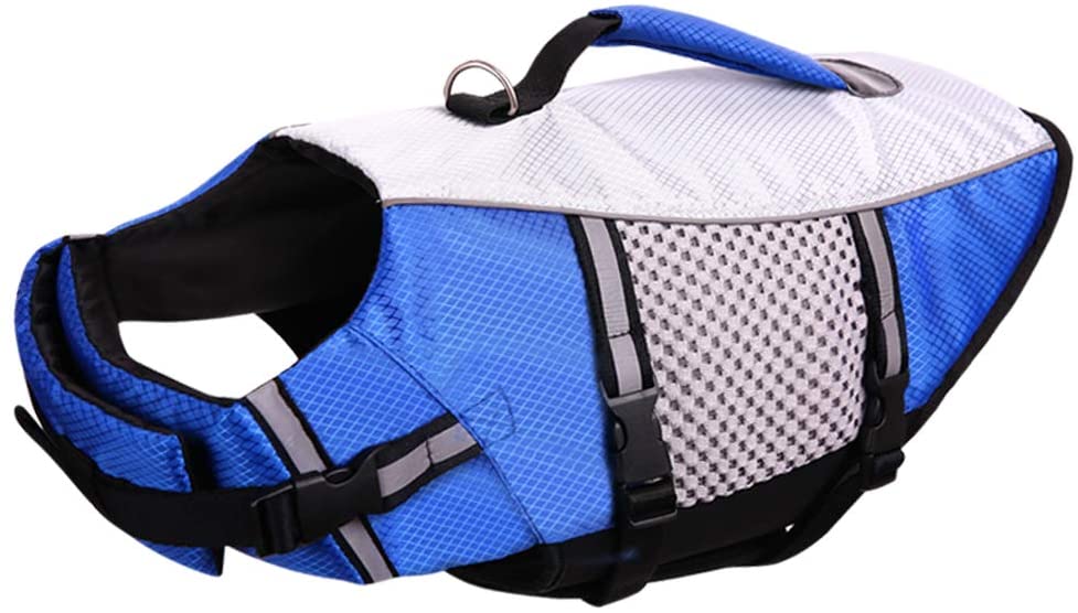 High Visibility Dog Life Jacket | Reflective Flotation Vest for All Sizes