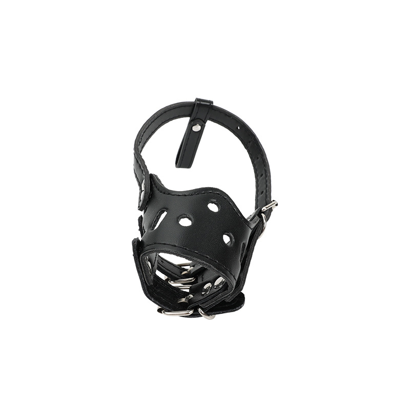 Pet supplies dog outing mask muzzle adjustable breathable