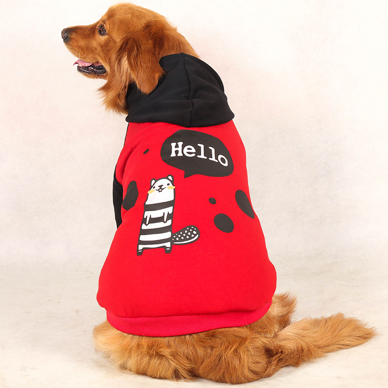 Cute Two-Legged Dog Hoodie for Medium-Sized Breeds