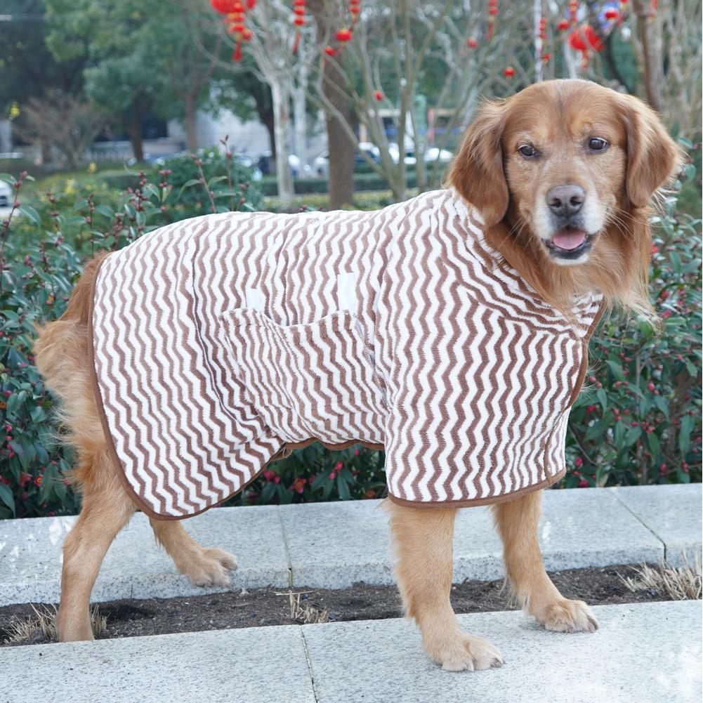 Medium & Big Dog Bathrobe -  Quick-drying cat dog bath towel