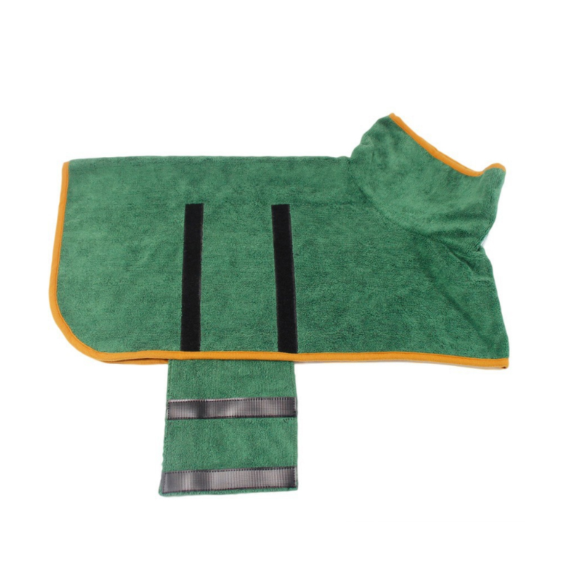 Absorbent Dog Bathrobe - Large Dog Sweater for Grooming, Medium and Small Pet Drying Towel