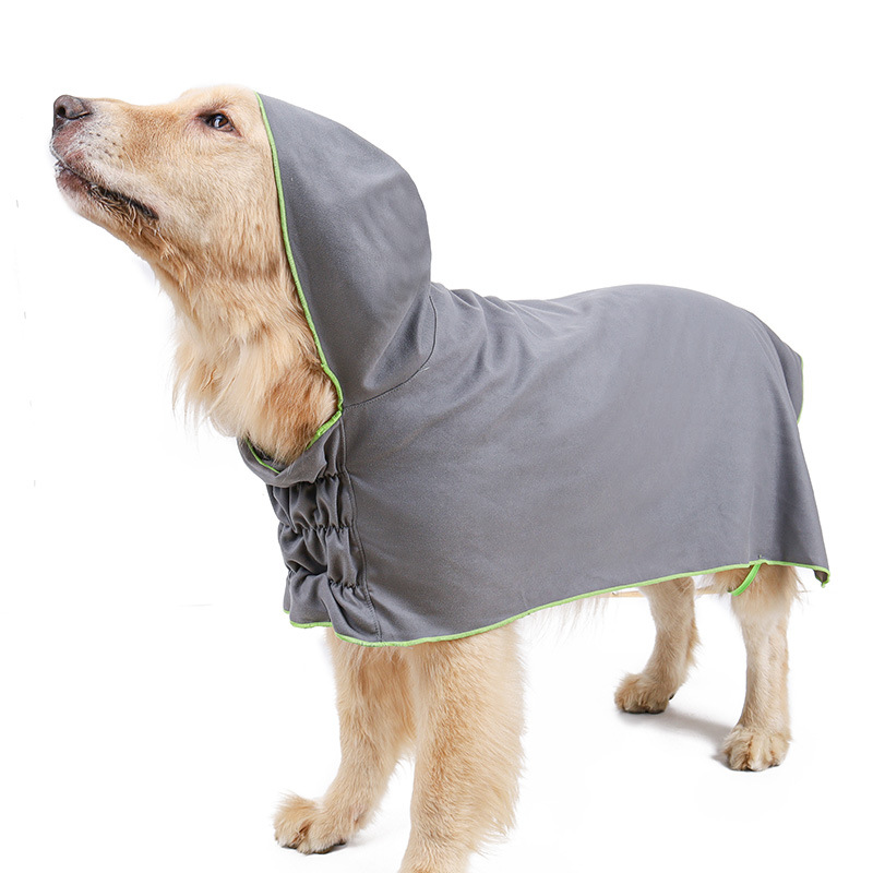 Pet bath towel beauty bath dog quick-drying towel large teddy/golden retriever bath absorbent felt