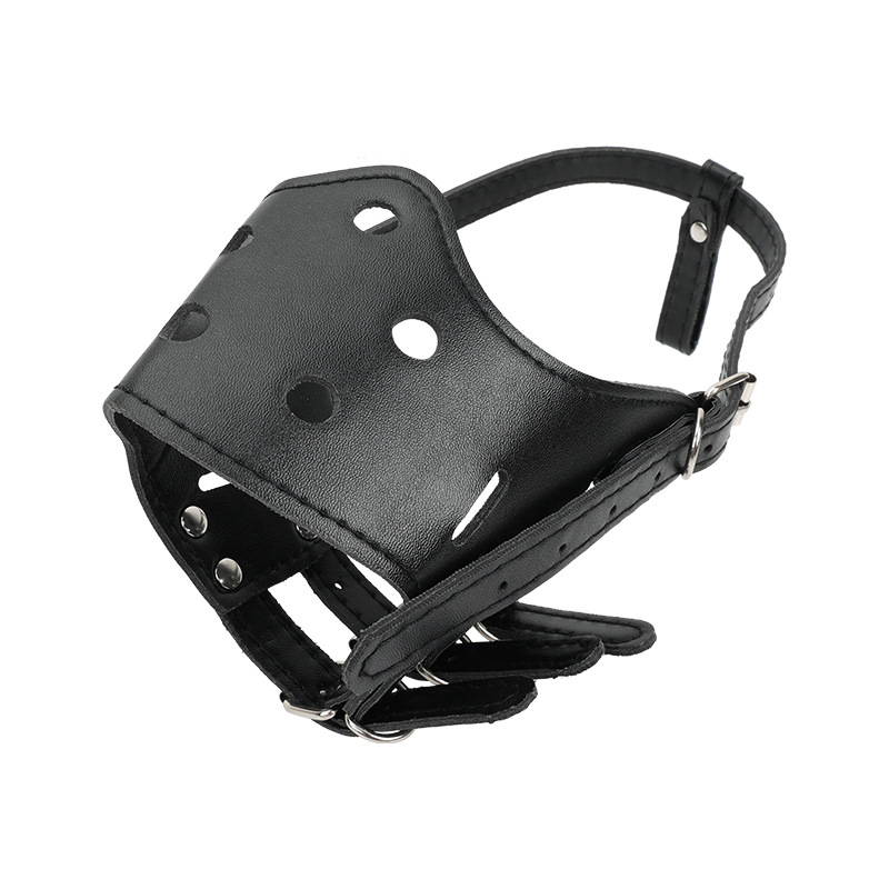 Pet supplies dog outing mask muzzle adjustable breathable