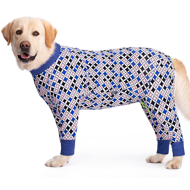 Dog clothes thin anti-lint golden retriever Labrador large dog pet all-inclusive bellyband joint protection four-legged pet clothing