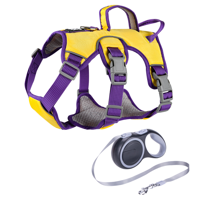 Anti breaking loose dog hand holding rope chest strap small and medium-sized dogs Jarre Aero bull Corgi and Shiba Inu dog leash dog leash dog chain