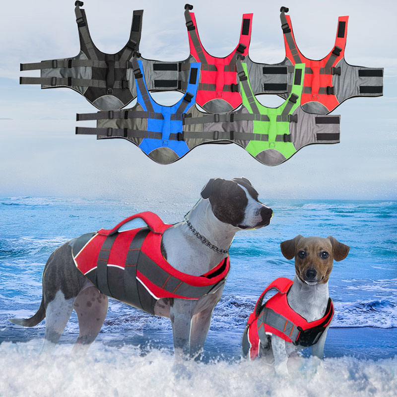Dog Life Jacket -  Swimming life-saving supplies