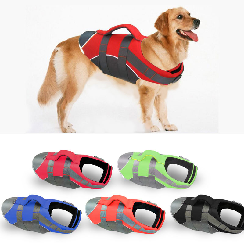 Dog Life Jacket -  Swimming life-saving supplies