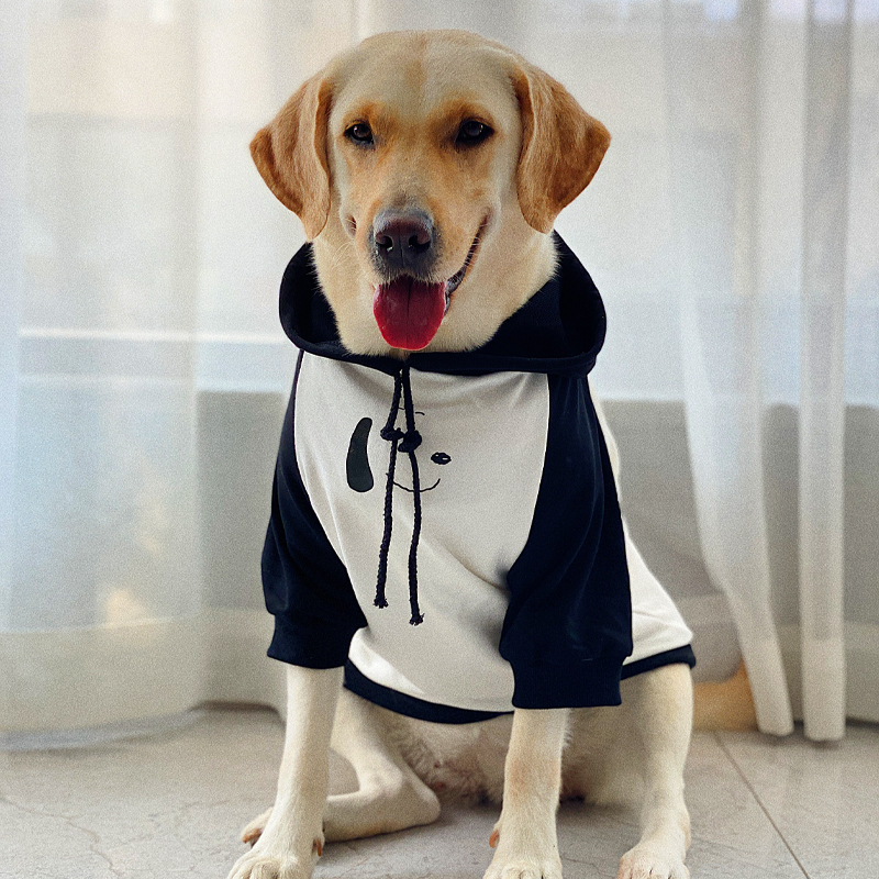 Anti-Lint Thin Hoodies for Large Dogs - Spring/Autumn Clothes
