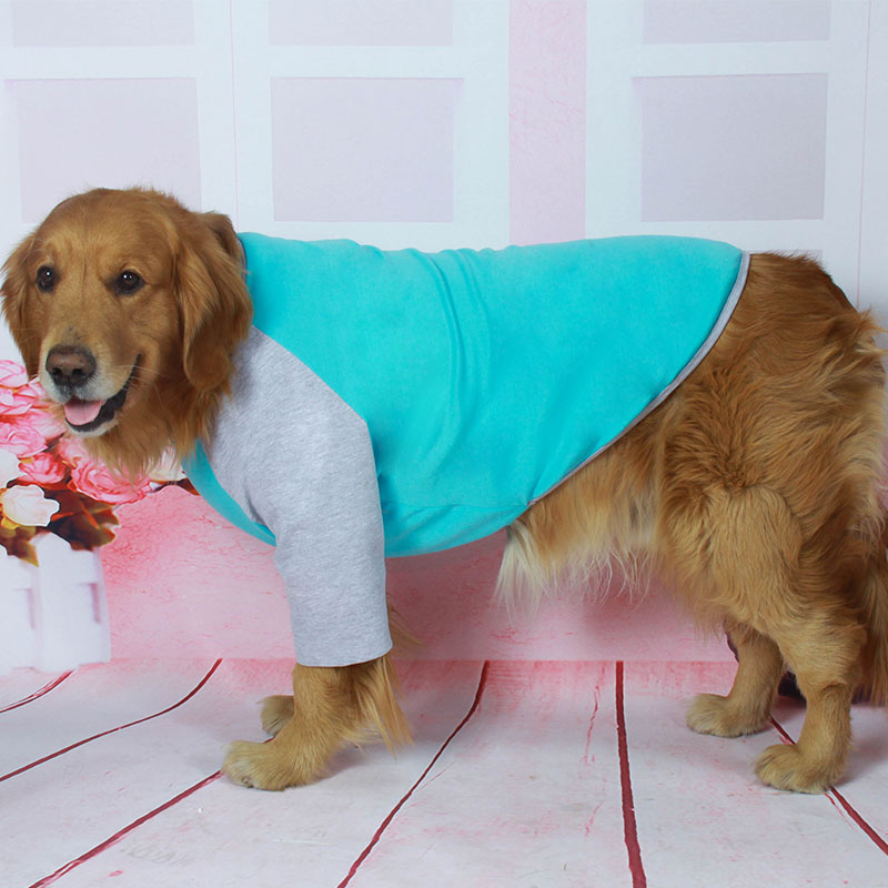 Dog clothes thin spring/summer golden retriever Labrador Husky medium large dog pet cotton two feet apparel
