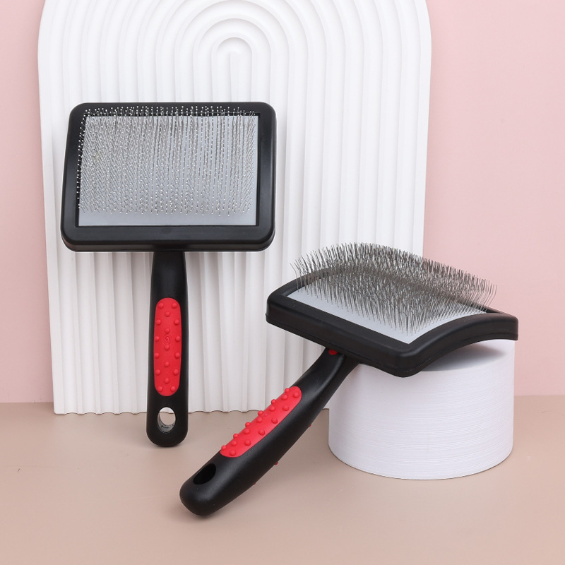 Pet comb dog hair pulling beauty double-sided needle comb cat comb hair removing cat comb knot opening hair removal comb