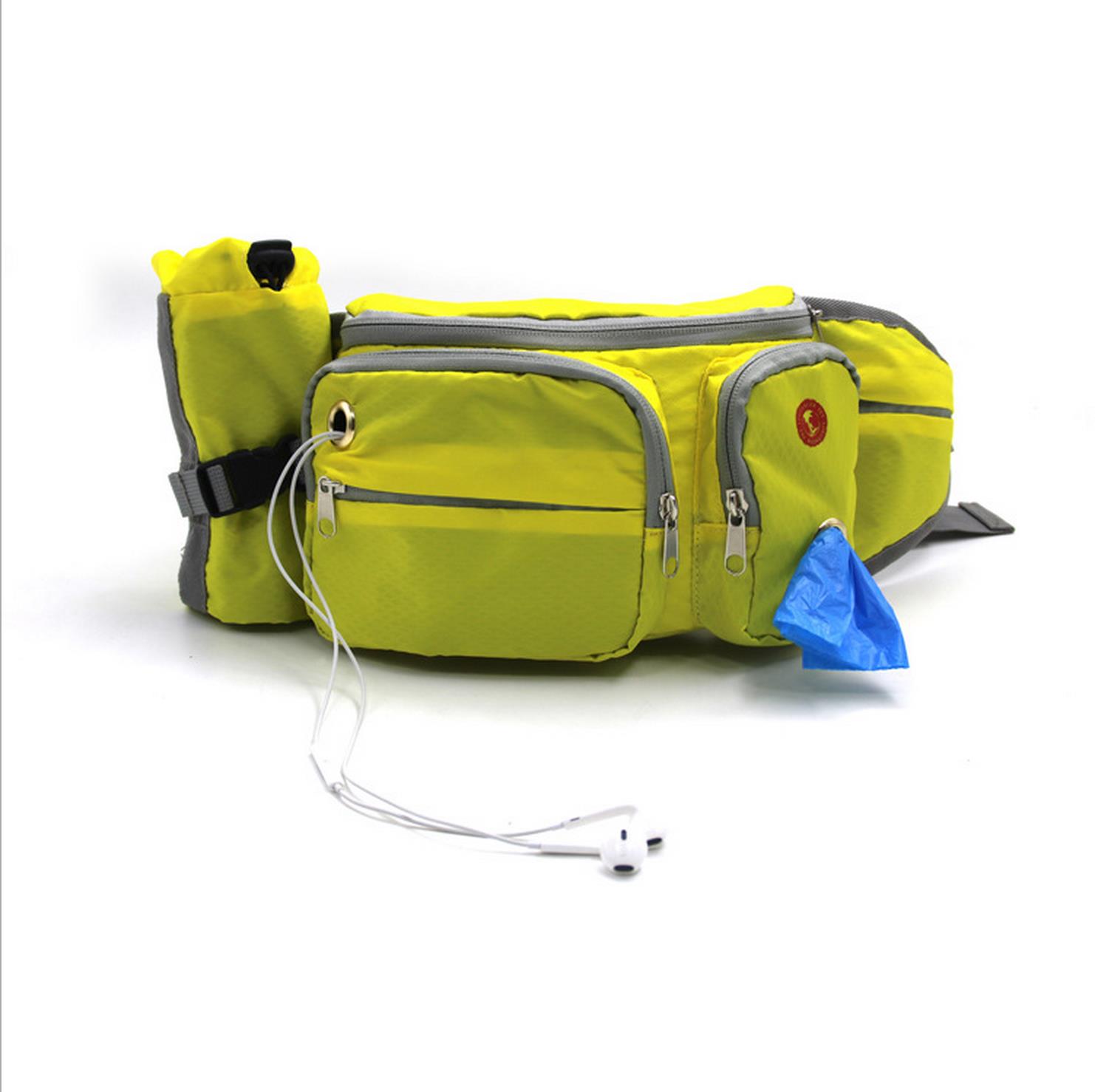 Pet Training bag dog running haulage rope package outdoor convenient dog walking training snack pack Golden Retriever