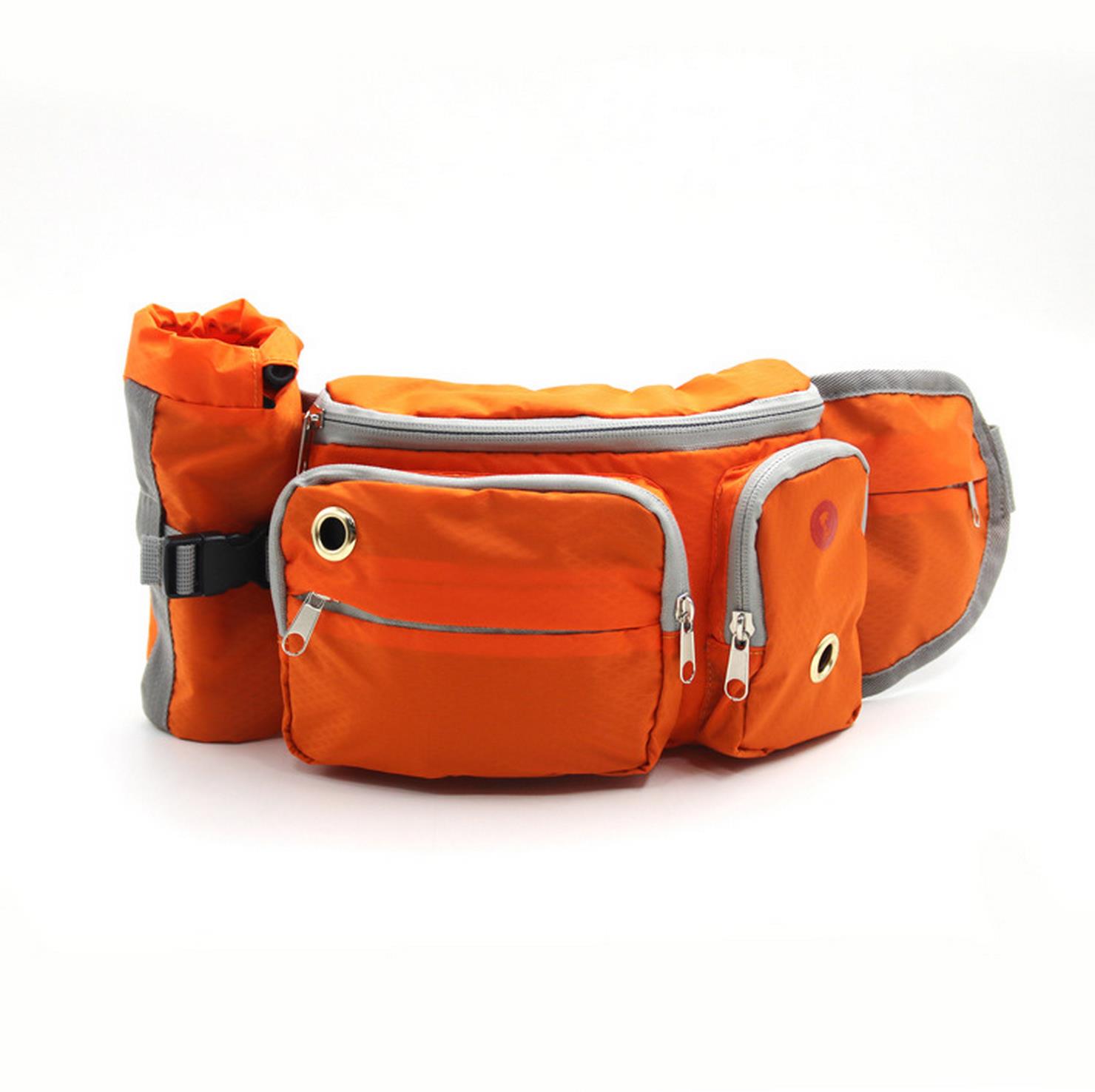 Pet Training bag dog running haulage rope package outdoor convenient dog walking training snack pack Golden Retriever