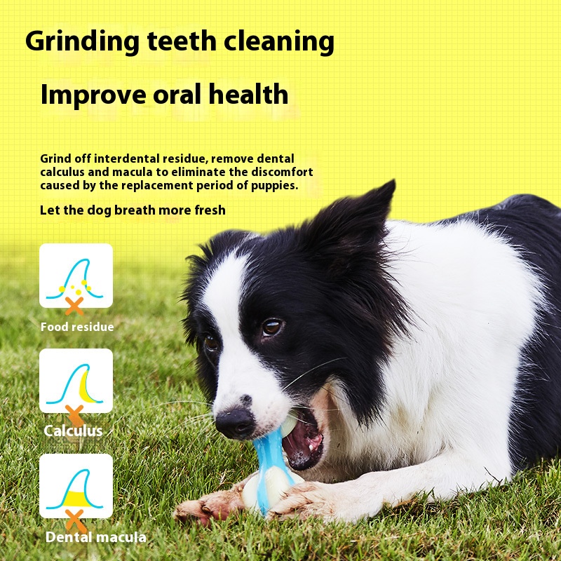 Nylon Pu beef flavor bite molar dumbbell medium large dog dog chewingNylon Pu beef flavor bite molar dumbbell medium large dog dog chewing