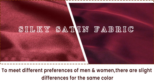 Ekouaer Christmas Couples Matching Pajamas Silk Satin Long Sleeve Pjs Set Holiday Sleepwear