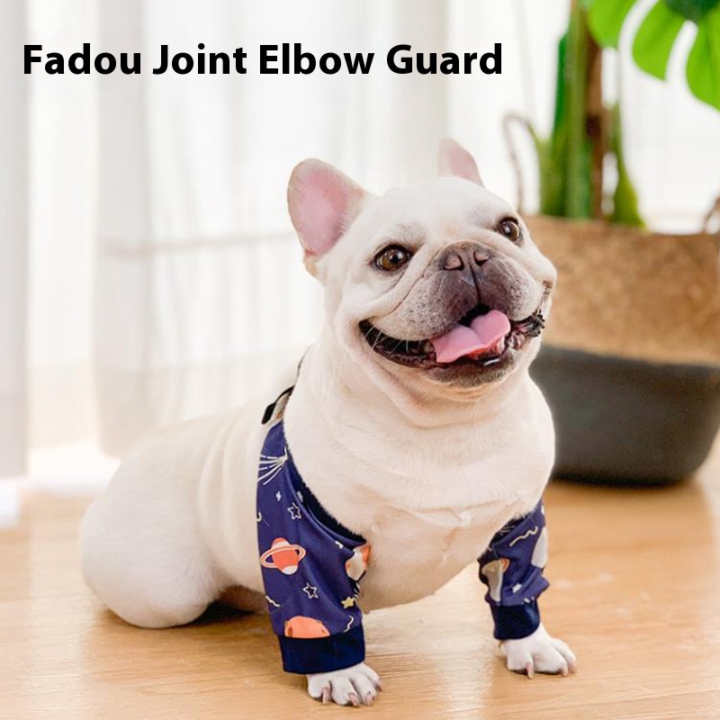 Pet knee pad leg pad dog joint surgery injury protective cover cold-proof warm Jarre Aero bull Shiba Inu Corgi elbow pad clothing