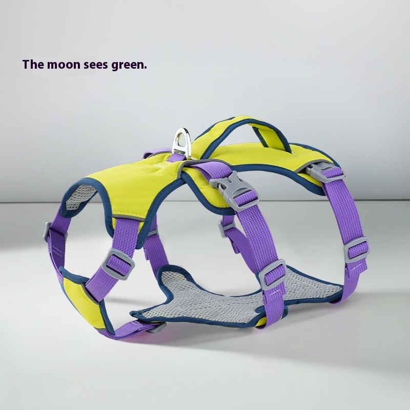 Lifting dog breast strap vest-style medium-sized dog Corgi and Shiba Inu small dog teddy dog leash anti breaking loose