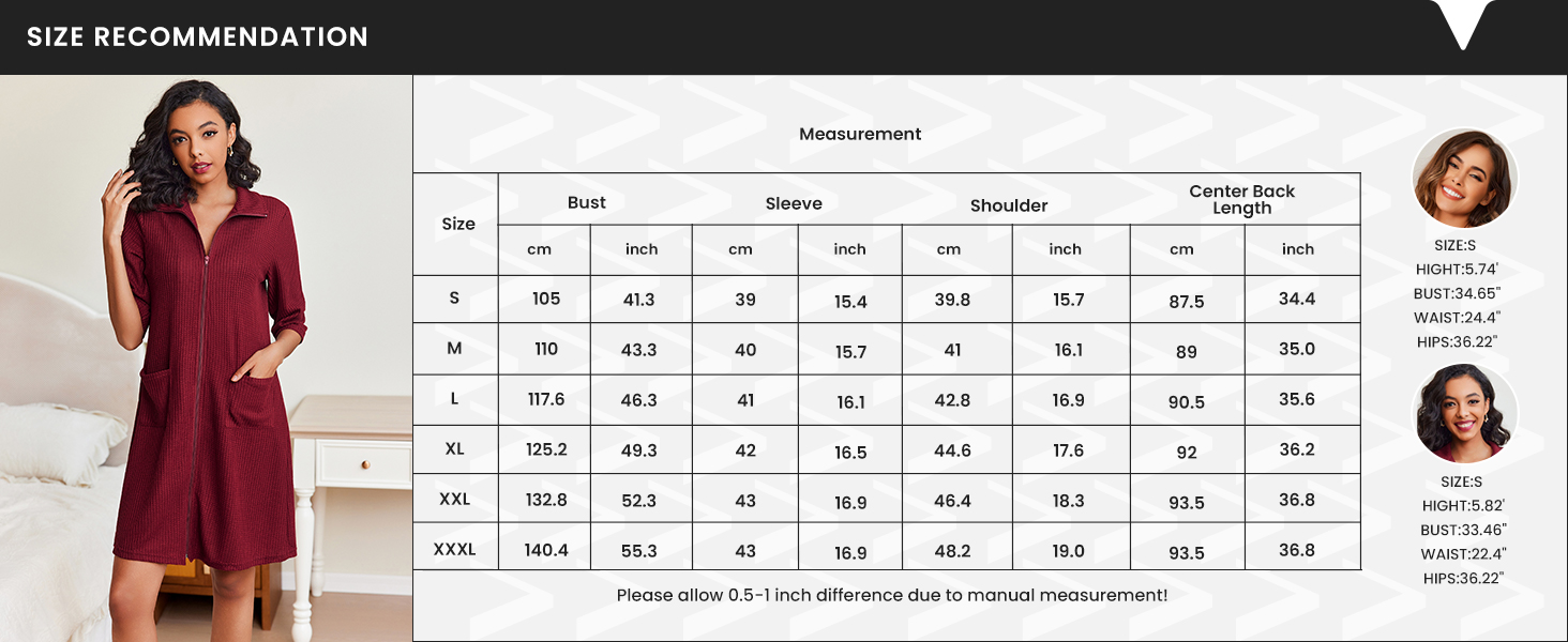 waffle robes for women