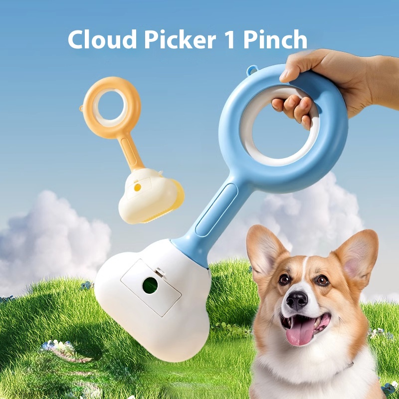 Dog pooper scooper pet shovel shit tools go out shit shit cleaning dog walking poop picking artifact pooper scooper supplies