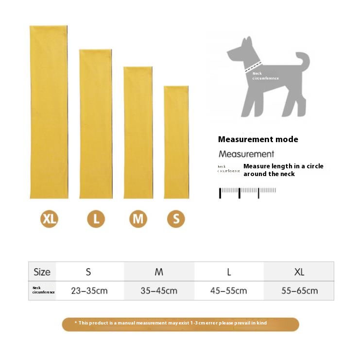 Pet neck protection scarf golden retriever Teddy Lingti China canines whippets autumn and winter warm windproof border collie scarf