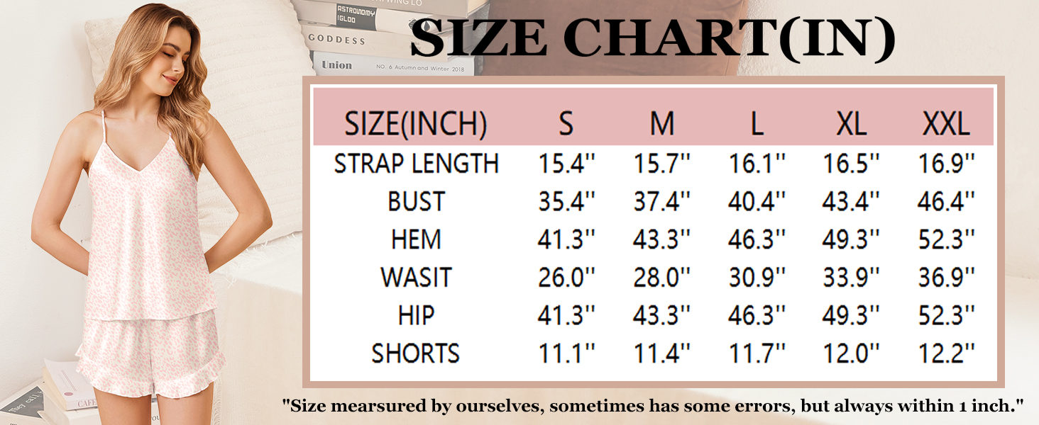 SIZE CHART(IN)