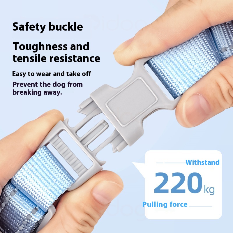 didogpet dog chest and back summer breathable dog hand holding rope small and medium-sized dogs Corgi Bichon outing dog leash