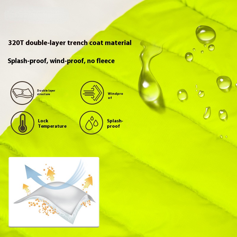 Jacket double-sided wear autumn and winter dog cat clothes pet vest warm