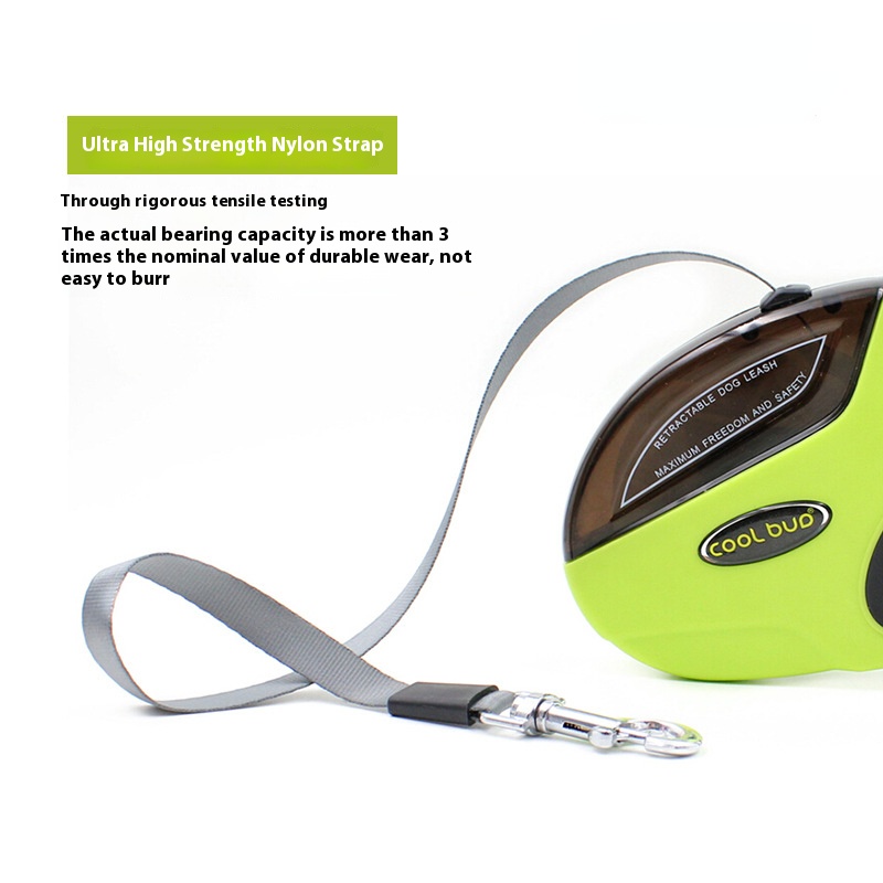 Pet automatic retractable leash dog reflective traction belt tractor dog leash dog rope cat collar