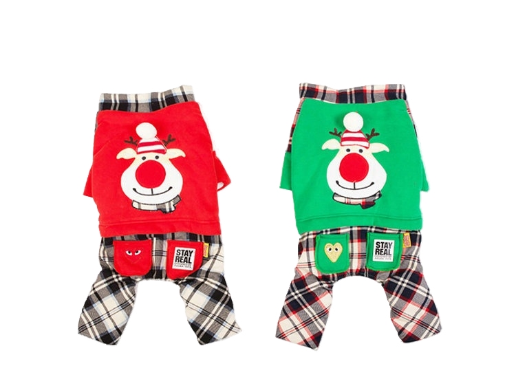 Warm Four-Legged Dog Sweater for Small Breeds | Teddy & Bichon Winter Clothes