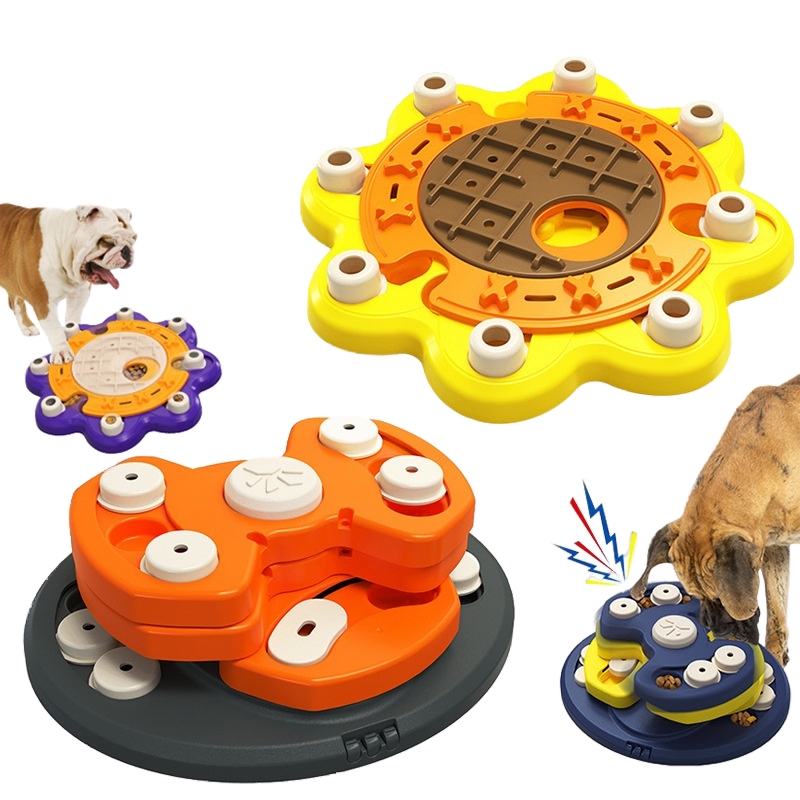 Food collection leakage food feeder interactive educational dog toys