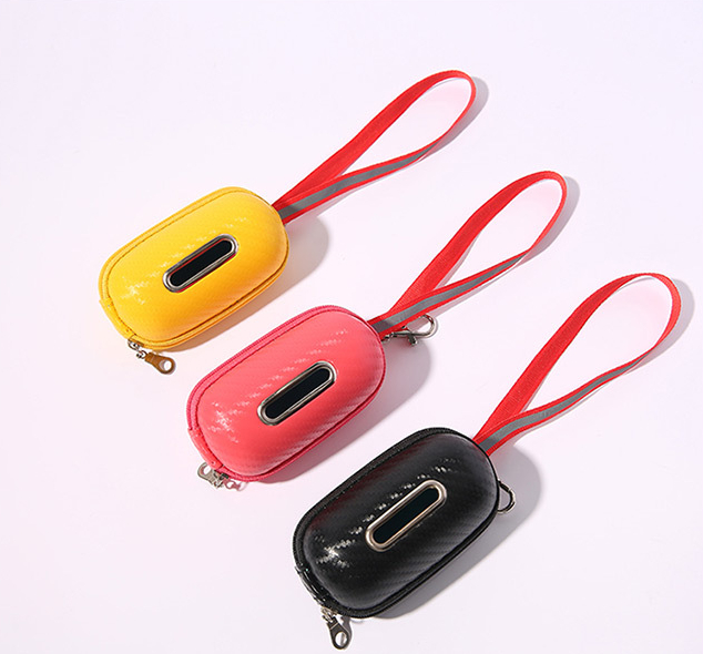 Pet garbage bag dispenser  dog go out portable garbage box dog cleaning supplies