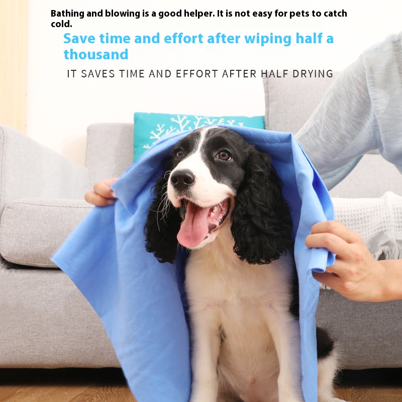 Extra Large bag car wash rag suede towel deerskin towel pet water-absorbing and hair drying head wiping window cleaning