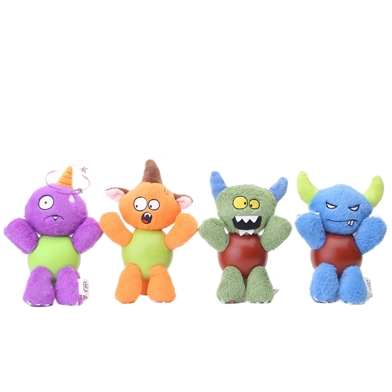 Pet Toy cloth series rubber ball biting vocalization bite-resistant molar interactive tooth cleaning accompany dog chew toy