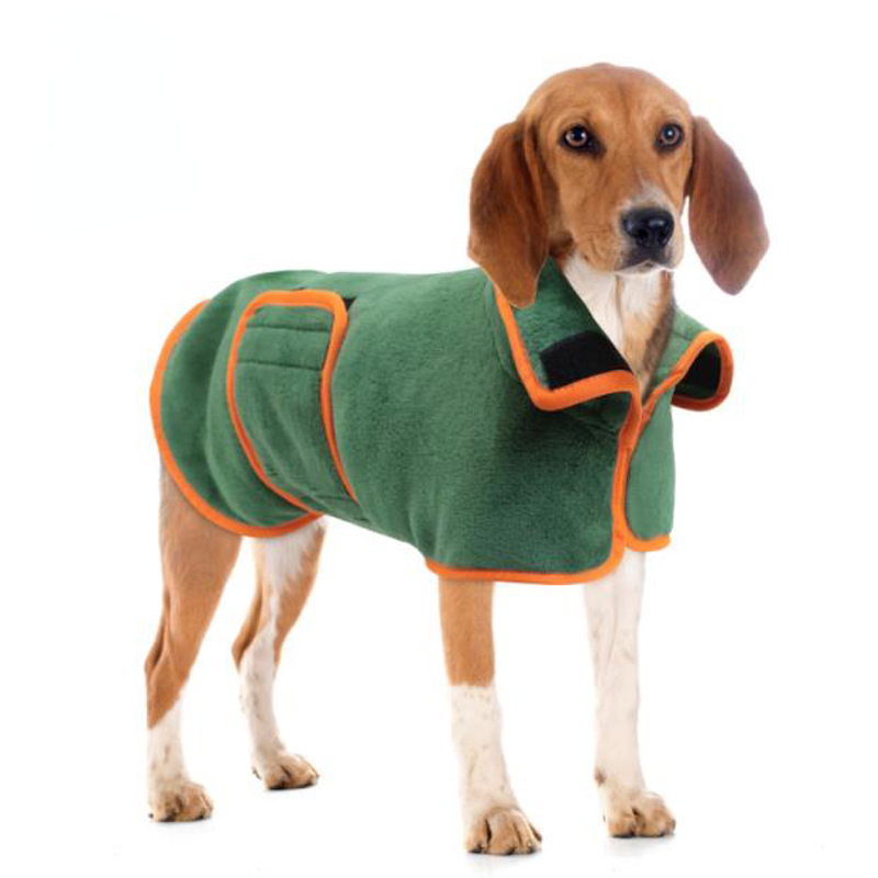 Absorbent Dog Bathrobe - Large Dog Sweater for Grooming, Medium and Small Pet Drying Towel