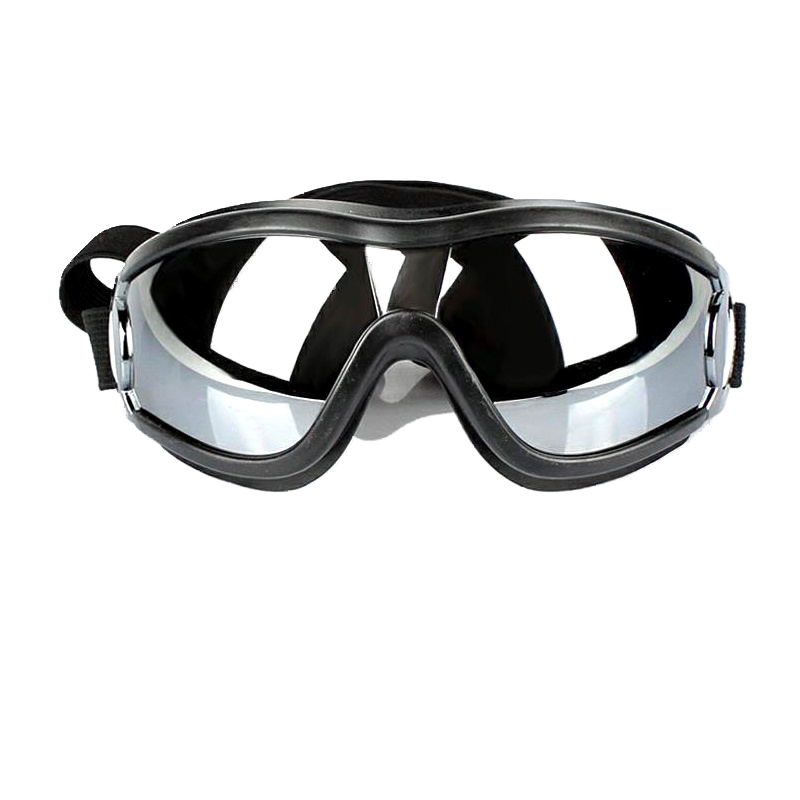 Pet goggles dog sunshade transparent glasses waterproof windproof anti-snow UV big dog eyes