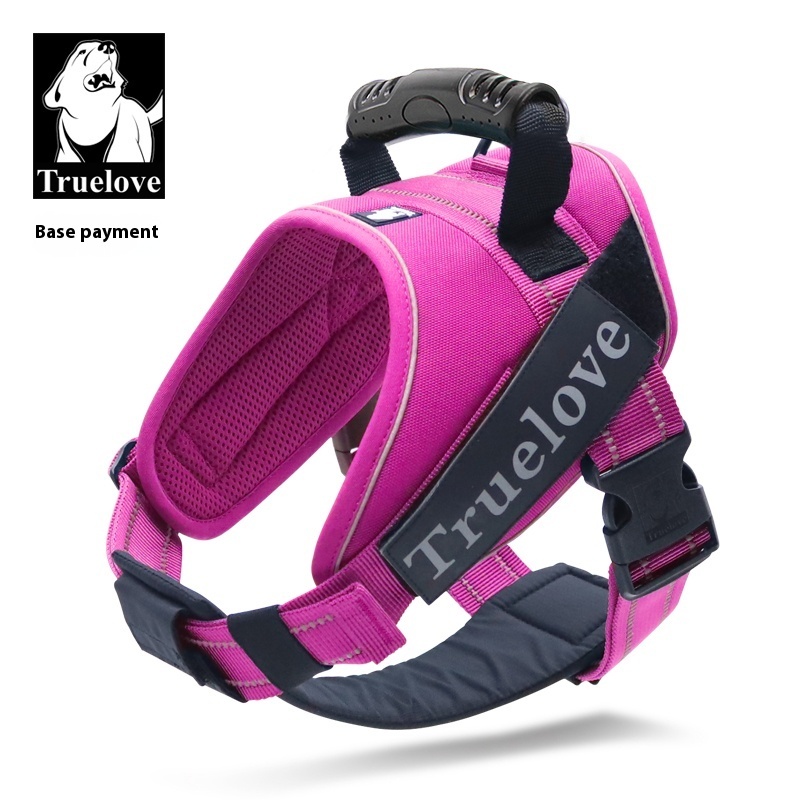 Truelove pet supplies dog hand holding rope dog leash souchong large dog dog leash vest chest strap