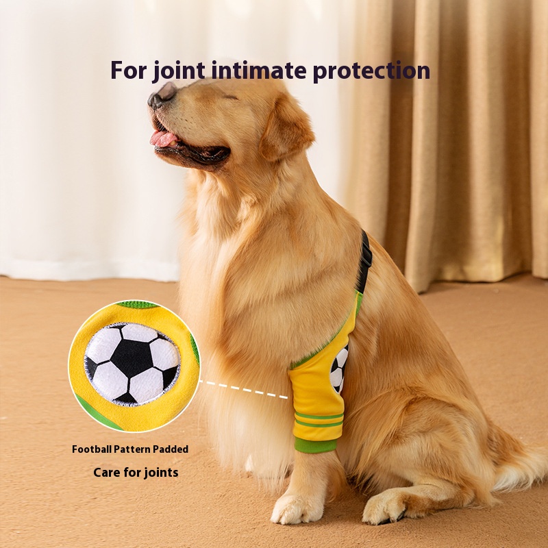 Dog professional pet leggings clothing autumn and winter outing care joint leg warmer warm protective pet supplies