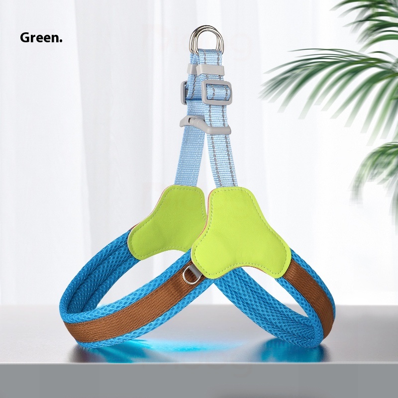 didogpet dog chest and back summer breathable dog hand holding rope small and medium-sized dogs Corgi Bichon outing dog leash