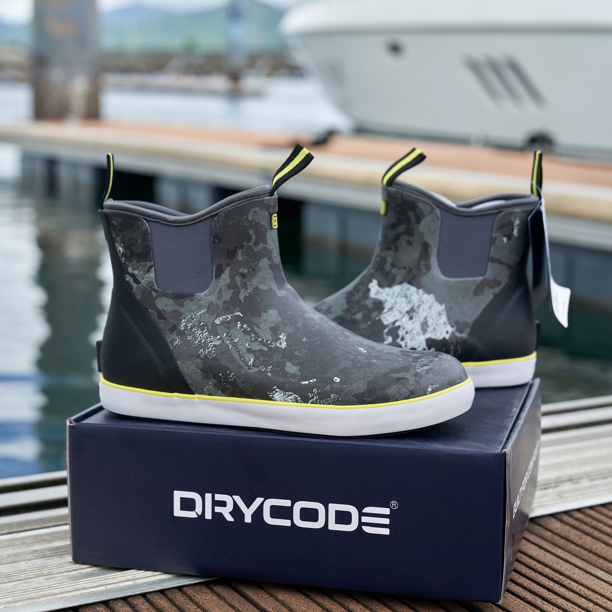 Discover DRYCODE Deck Fishing Boots – Unisex Anti-Slip Ankle Boots wit