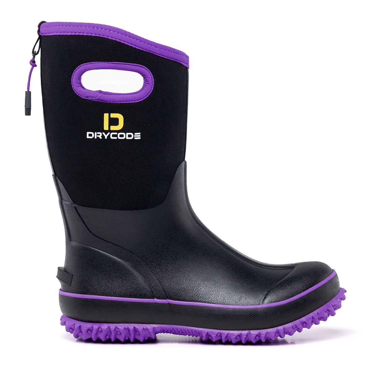 DRYCODE Rubber Boots (Purple) for Women's Gardening Farming