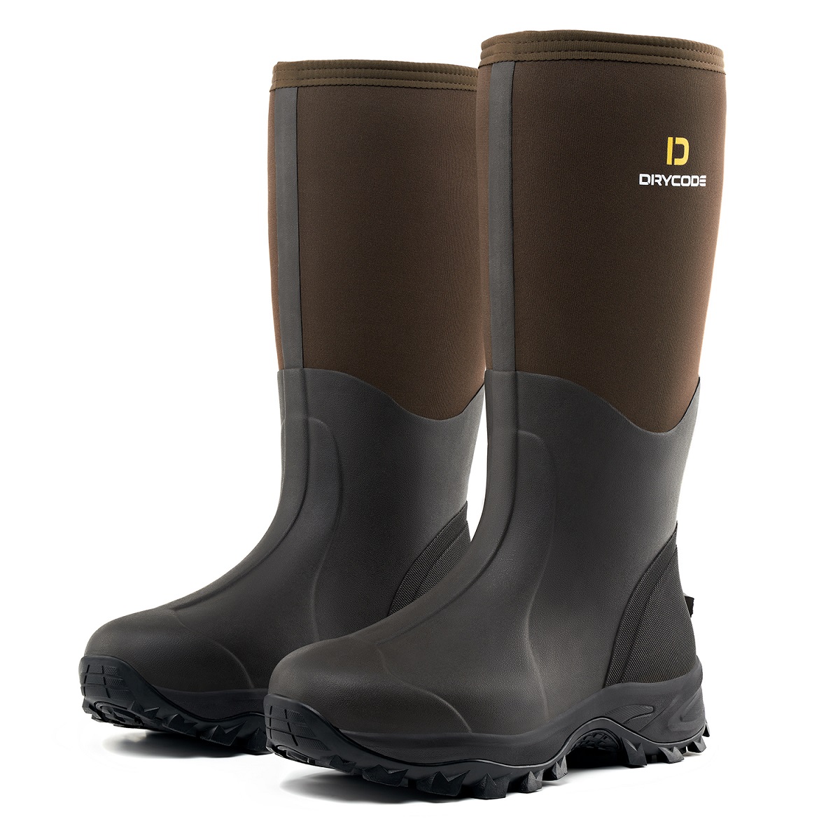 DRYCODE Rubber Boots for Men and Women, 6mm Warm Neoprene