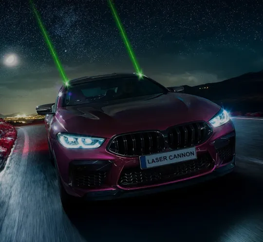 🚗Nuotolinis pilotinis lazeris transporto priemonei
