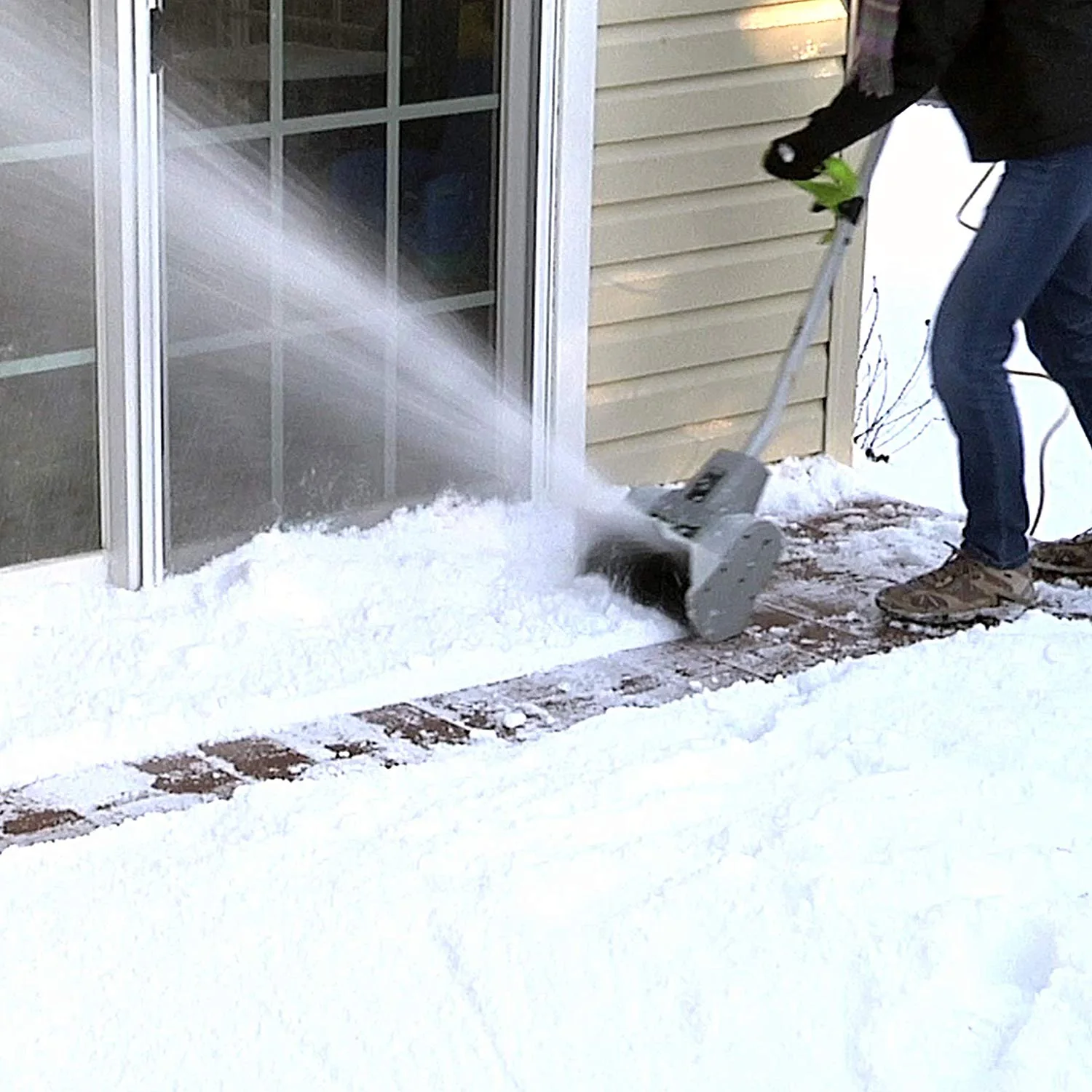 Soon to be sold out!!💝Last Day For Clearance,  Buy 1 Get 1 Free✨ 24V Cordless Rechargeable 11" Snow Thrower & Cover