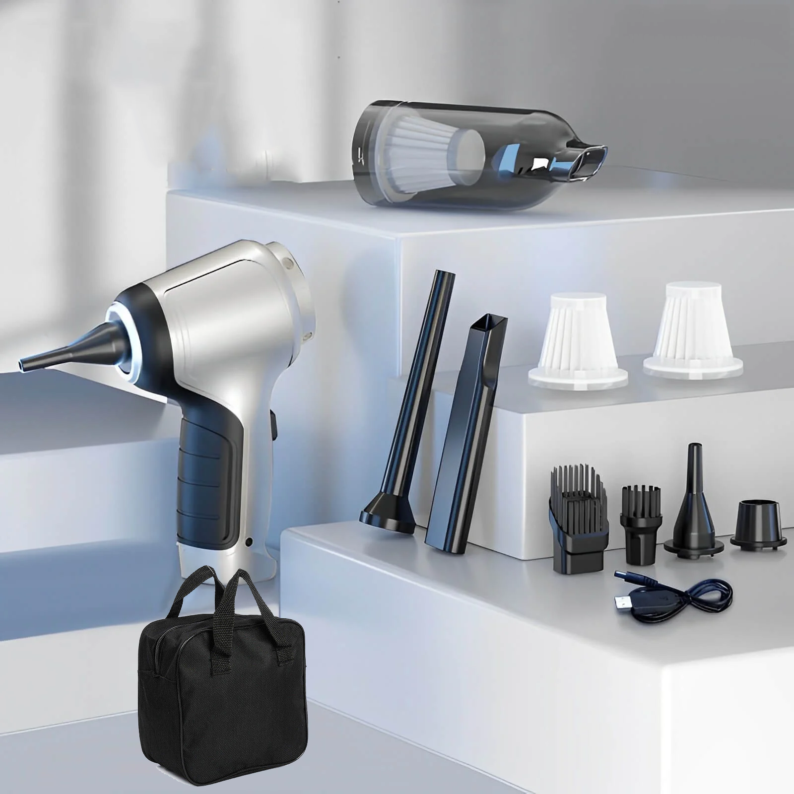 Kabelloser Multifunktions Handstaubsauger - Das patentierte Original